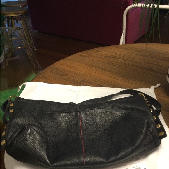 Black pebbled leather bag by Hammit, Mr.G. Good used condition. - Picture 4 of 11